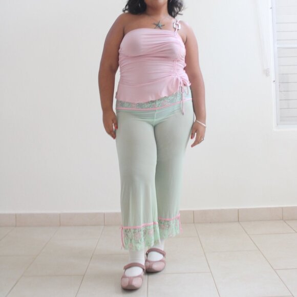 NWT Donna L'oren Sheer Lingerie PJ Bloomers - Picture 2 of 6